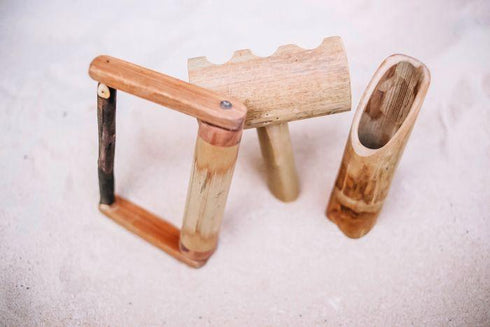 QTOYS - Bamboo Sand Play Set